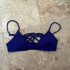 Blue swimsuit top LSPACE